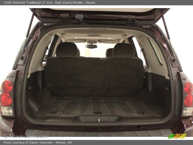 Dark Cherry Metallic / Ebony 2008 Chevrolet TrailBlazer LT 4x4