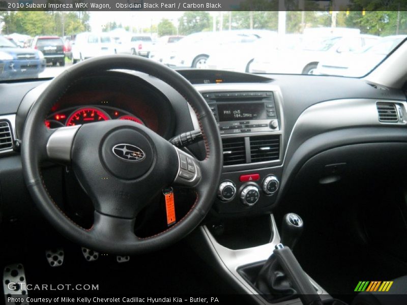 Obsidian Black Pearl / Carbon Black 2010 Subaru Impreza WRX Wagon