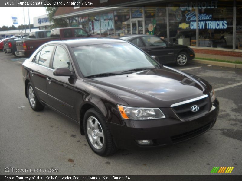 Dark Cinnamon / Gray 2006 Hyundai Sonata GLS