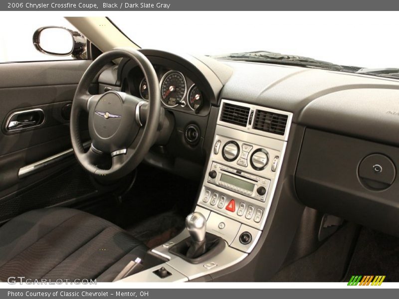 Black / Dark Slate Gray 2006 Chrysler Crossfire Coupe