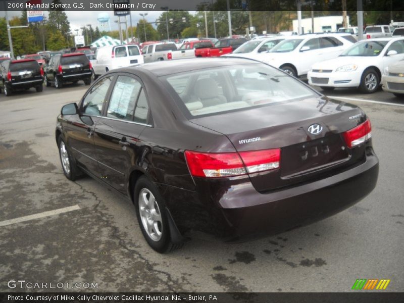 Dark Cinnamon / Gray 2006 Hyundai Sonata GLS