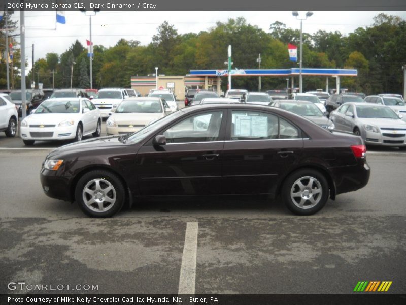 Dark Cinnamon / Gray 2006 Hyundai Sonata GLS