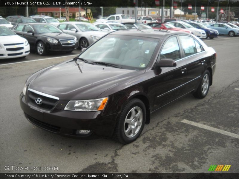 Dark Cinnamon / Gray 2006 Hyundai Sonata GLS