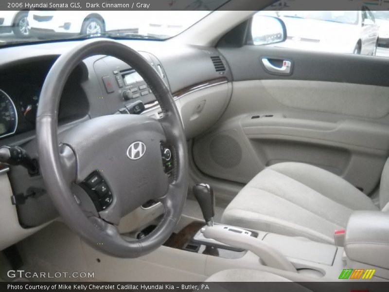 Dark Cinnamon / Gray 2006 Hyundai Sonata GLS
