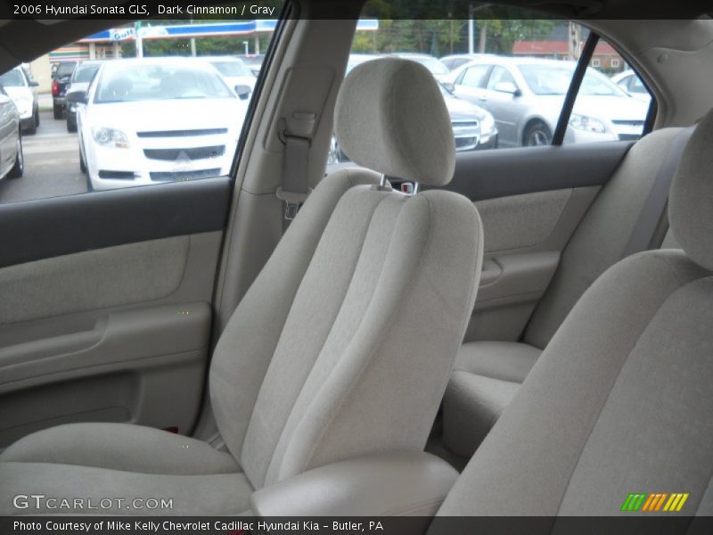 Dark Cinnamon / Gray 2006 Hyundai Sonata GLS