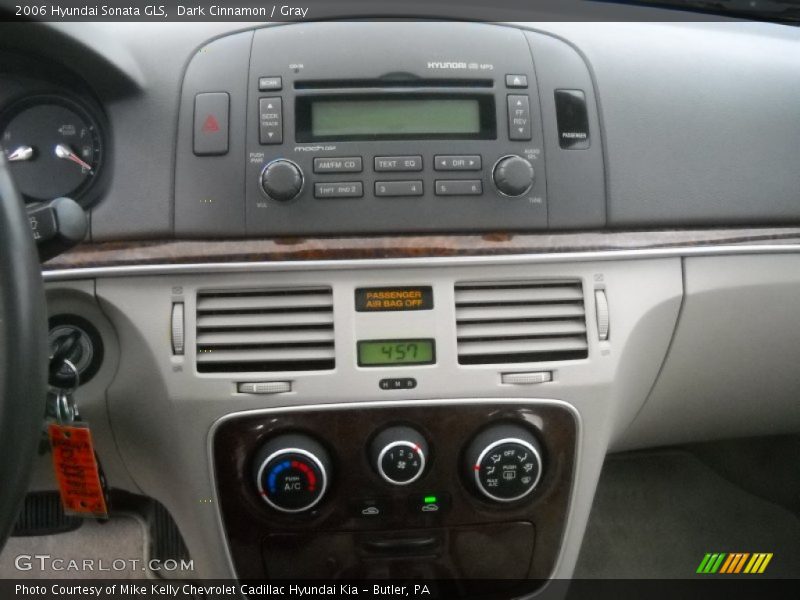 Dark Cinnamon / Gray 2006 Hyundai Sonata GLS