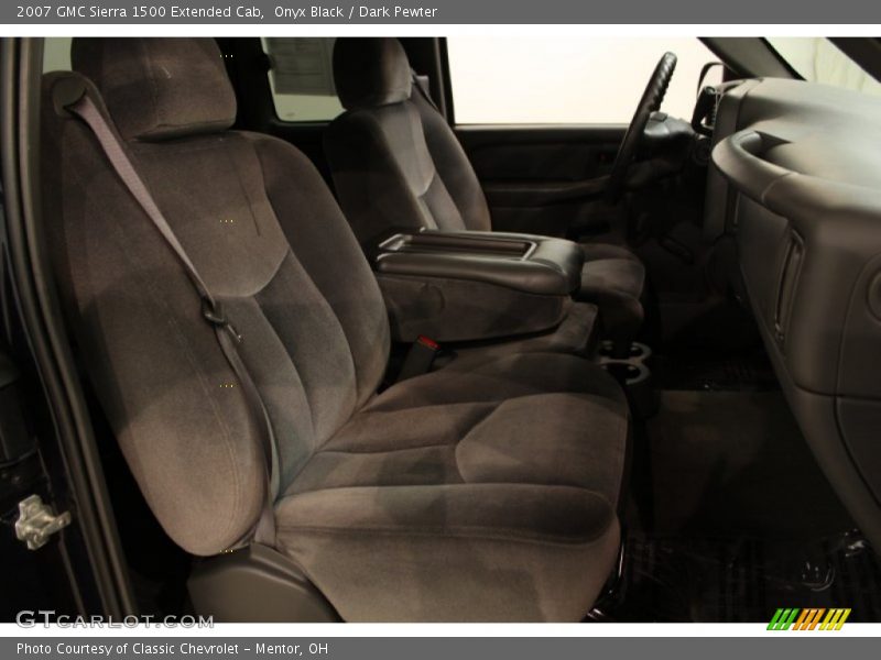 Onyx Black / Dark Pewter 2007 GMC Sierra 1500 Extended Cab