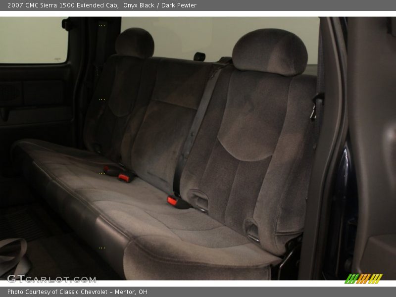 Onyx Black / Dark Pewter 2007 GMC Sierra 1500 Extended Cab