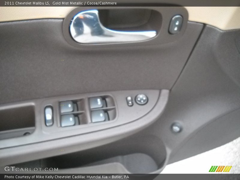 Gold Mist Metallic / Cocoa/Cashmere 2011 Chevrolet Malibu LS
