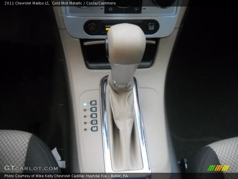  2011 Malibu LS 6 Speed Automatic Shifter