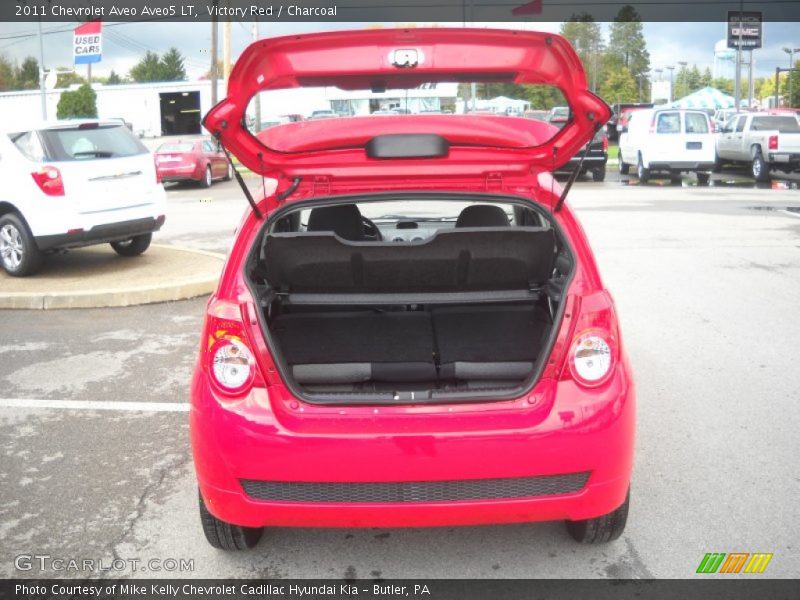Victory Red / Charcoal 2011 Chevrolet Aveo Aveo5 LT
