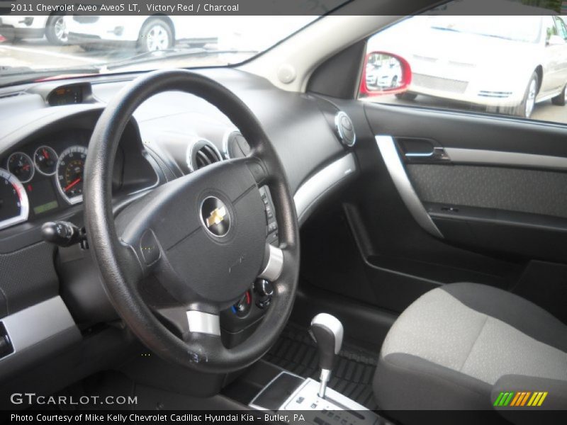 Victory Red / Charcoal 2011 Chevrolet Aveo Aveo5 LT