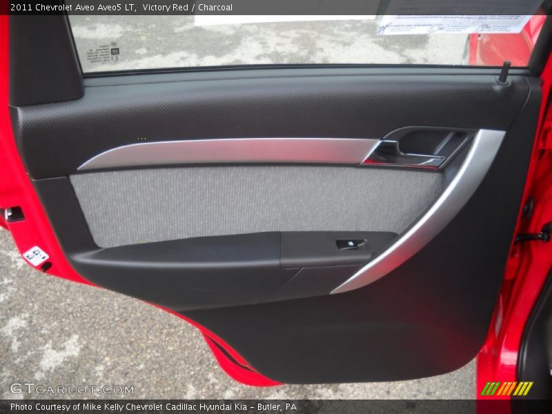 Victory Red / Charcoal 2011 Chevrolet Aveo Aveo5 LT