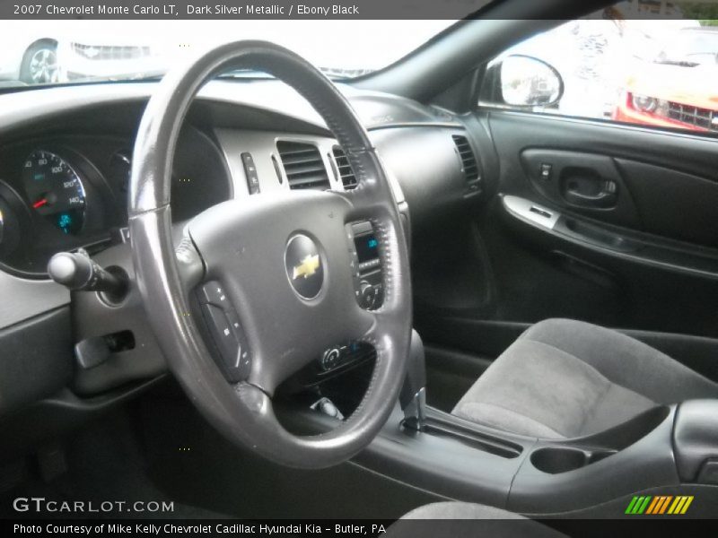 Dark Silver Metallic / Ebony Black 2007 Chevrolet Monte Carlo LT