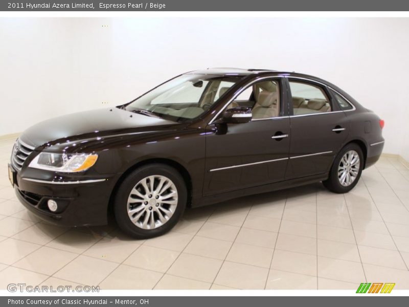 Espresso Pearl / Beige 2011 Hyundai Azera Limited