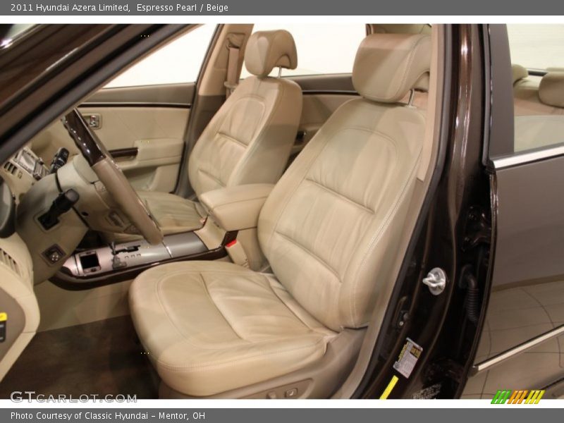 Espresso Pearl / Beige 2011 Hyundai Azera Limited