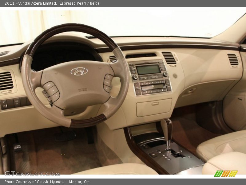 Espresso Pearl / Beige 2011 Hyundai Azera Limited