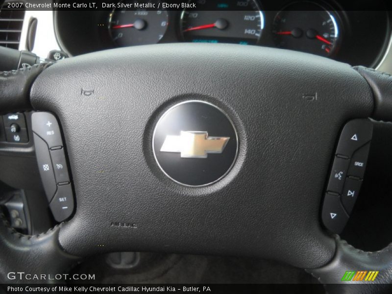 Dark Silver Metallic / Ebony Black 2007 Chevrolet Monte Carlo LT