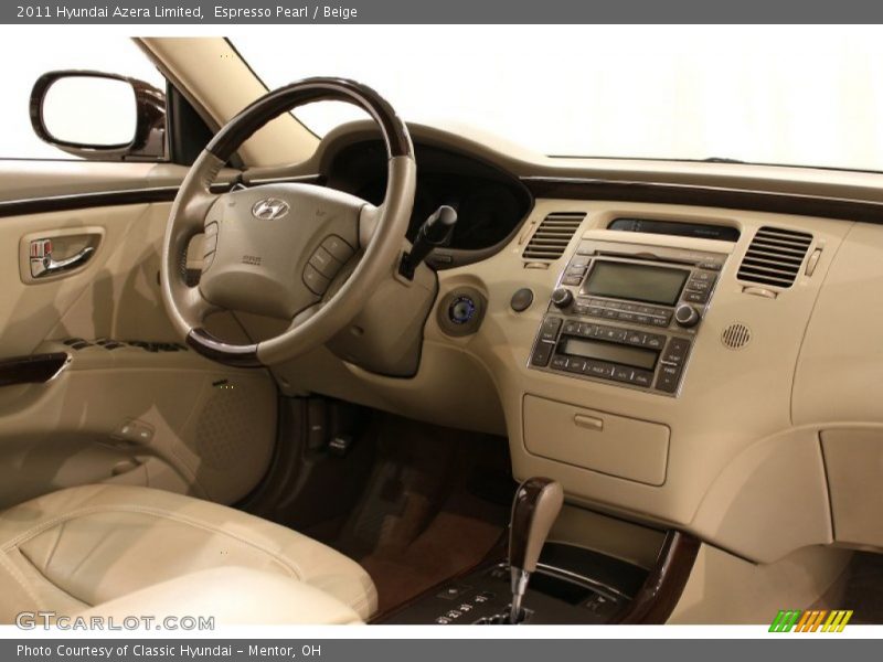 Espresso Pearl / Beige 2011 Hyundai Azera Limited