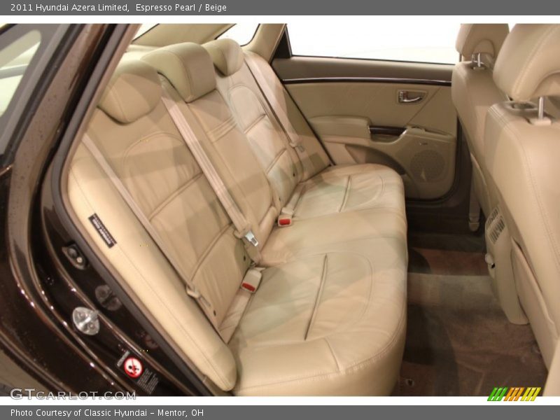 Espresso Pearl / Beige 2011 Hyundai Azera Limited