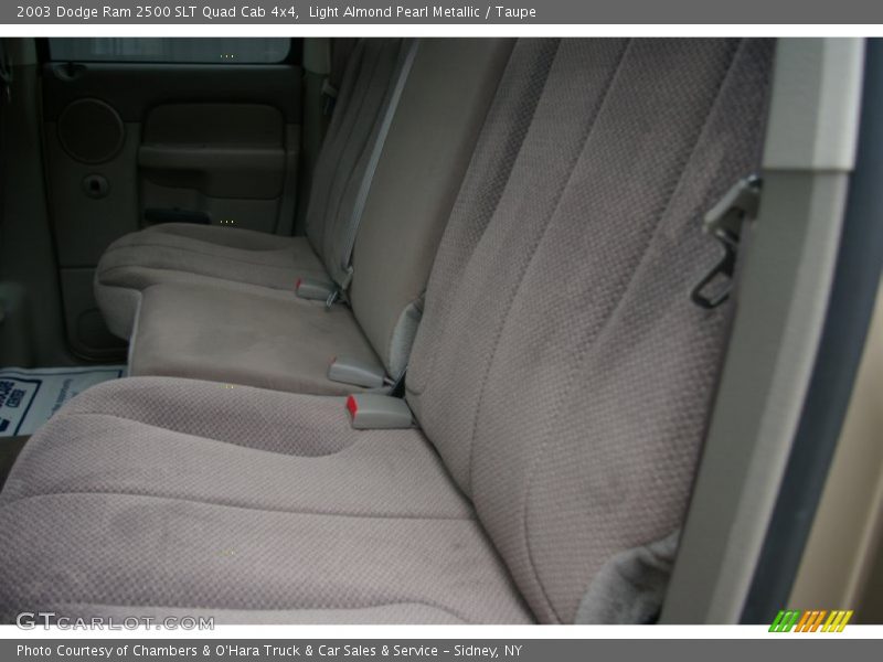 Light Almond Pearl Metallic / Taupe 2003 Dodge Ram 2500 SLT Quad Cab 4x4