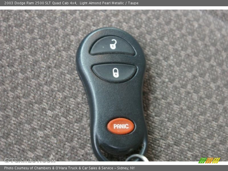 Keys of 2003 Ram 2500 SLT Quad Cab 4x4