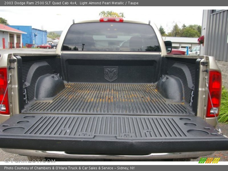Light Almond Pearl Metallic / Taupe 2003 Dodge Ram 2500 SLT Quad Cab 4x4