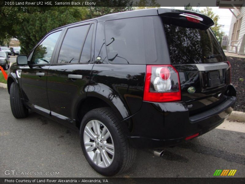 Santorini Black / Ebony 2010 Land Rover LR2 HSE