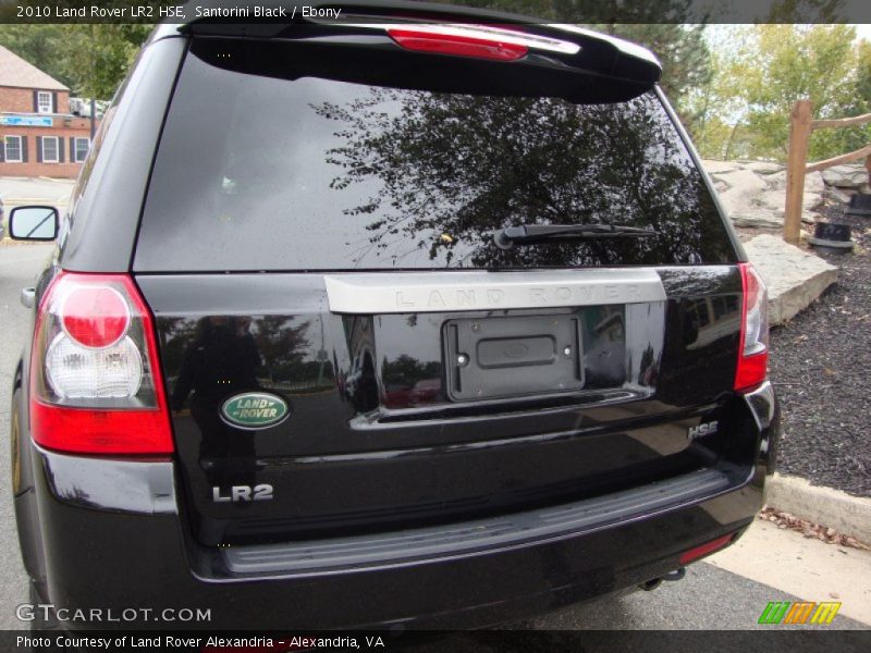 Santorini Black / Ebony 2010 Land Rover LR2 HSE