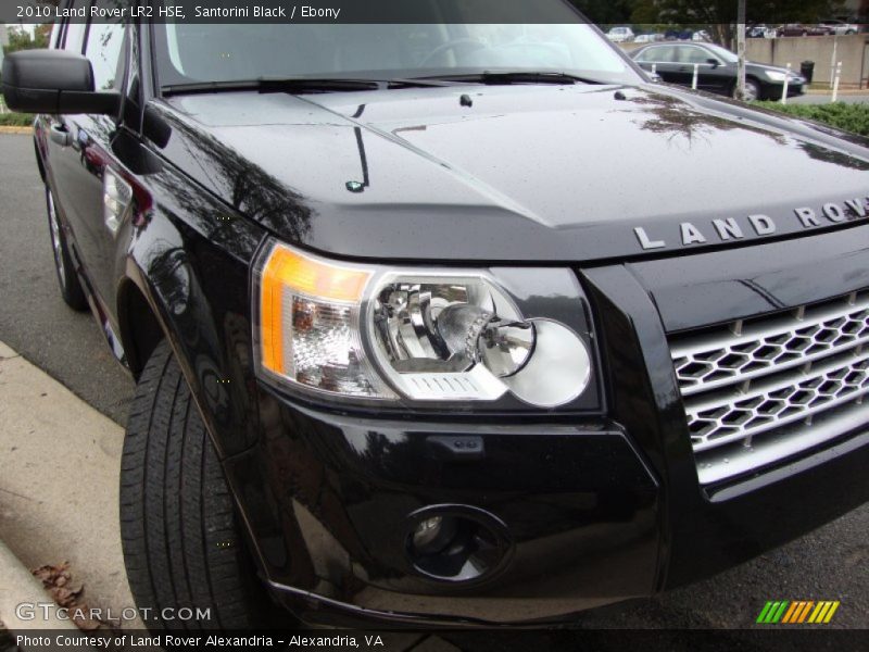 Santorini Black / Ebony 2010 Land Rover LR2 HSE