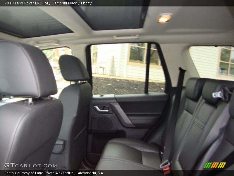 Santorini Black / Ebony 2010 Land Rover LR2 HSE