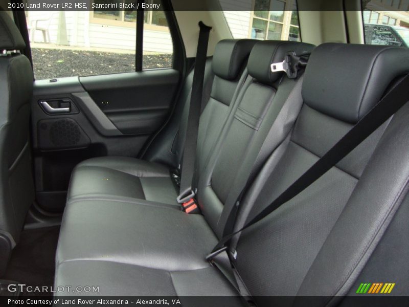 Santorini Black / Ebony 2010 Land Rover LR2 HSE