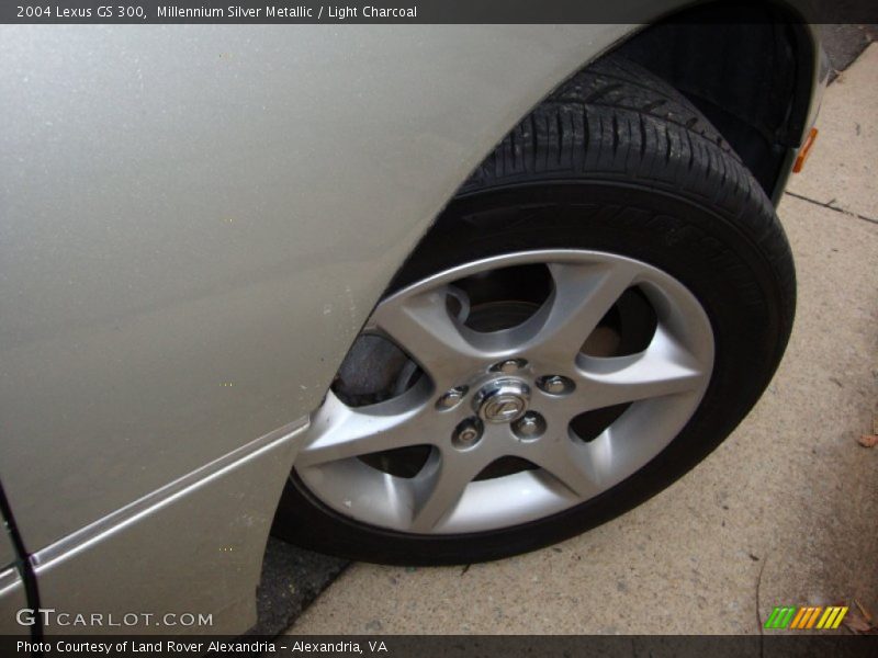 Millennium Silver Metallic / Light Charcoal 2004 Lexus GS 300