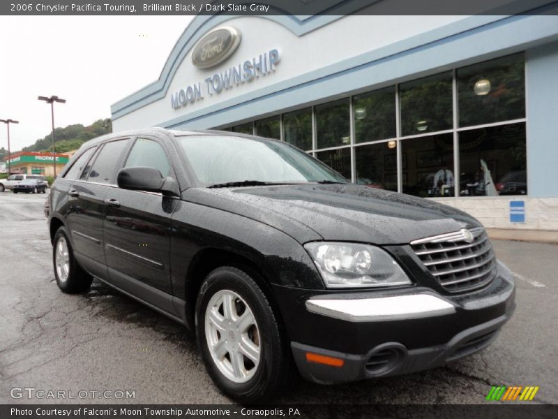 Brilliant Black / Dark Slate Gray 2006 Chrysler Pacifica Touring