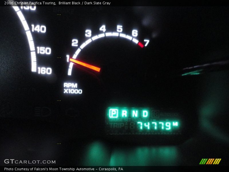 Brilliant Black / Dark Slate Gray 2006 Chrysler Pacifica Touring