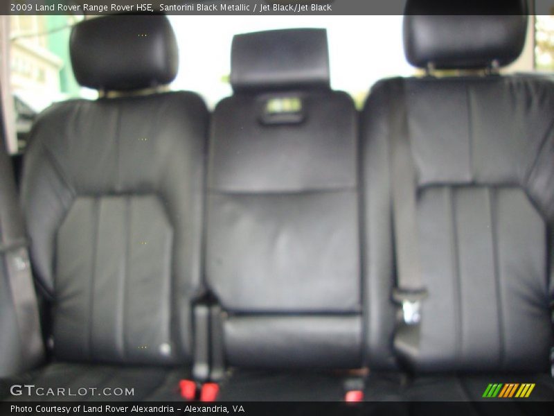 Santorini Black Metallic / Jet Black/Jet Black 2009 Land Rover Range Rover HSE