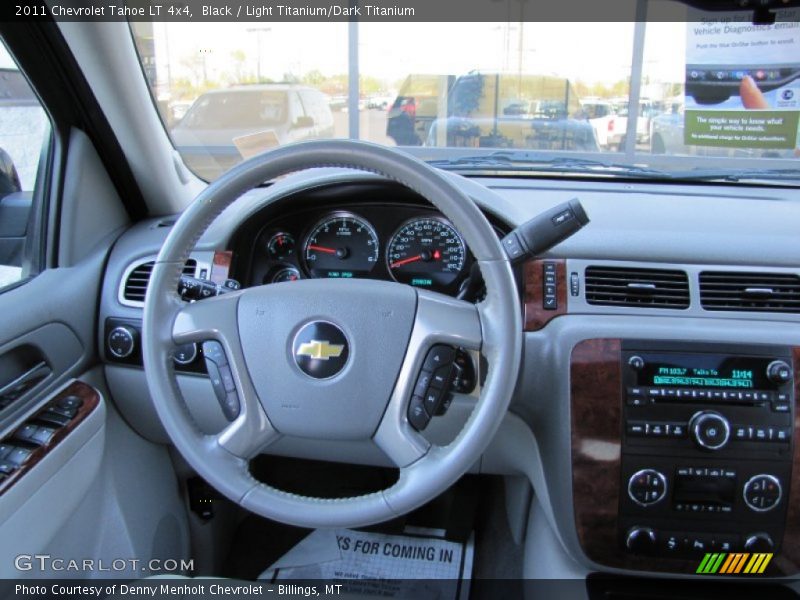 Black / Light Titanium/Dark Titanium 2011 Chevrolet Tahoe LT 4x4