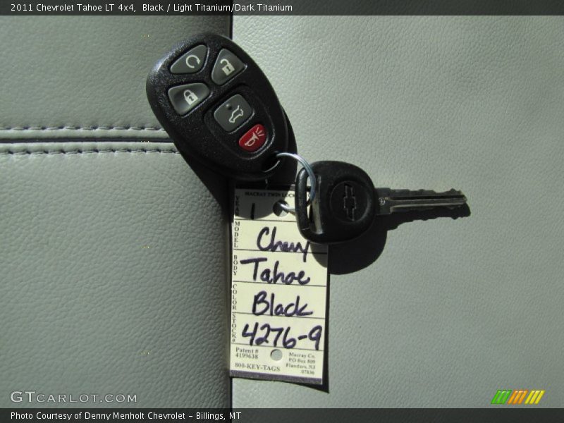 Black / Light Titanium/Dark Titanium 2011 Chevrolet Tahoe LT 4x4