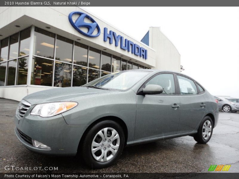 Natural Khaki / Beige 2010 Hyundai Elantra GLS