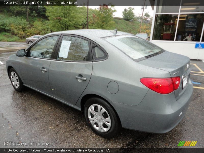 Natural Khaki / Beige 2010 Hyundai Elantra GLS