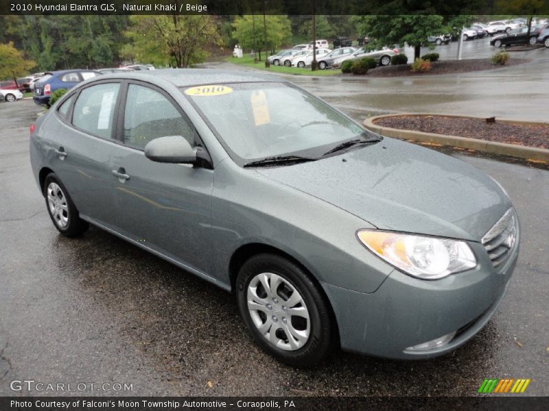Natural Khaki / Beige 2010 Hyundai Elantra GLS