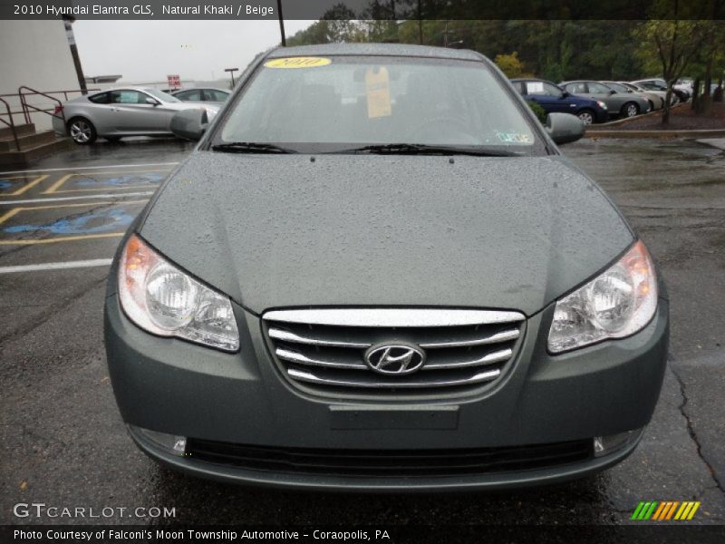 Natural Khaki / Beige 2010 Hyundai Elantra GLS