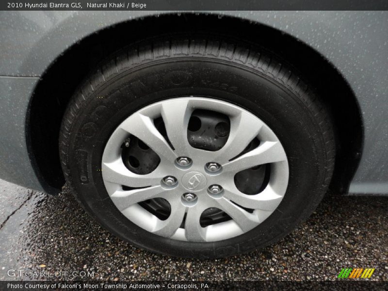 Natural Khaki / Beige 2010 Hyundai Elantra GLS