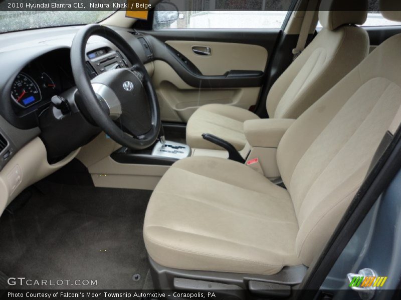 Natural Khaki / Beige 2010 Hyundai Elantra GLS