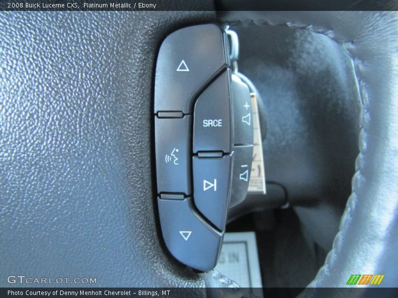 Platinum Metallic / Ebony 2008 Buick Lucerne CXS