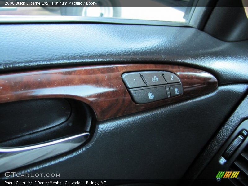 Platinum Metallic / Ebony 2008 Buick Lucerne CXS