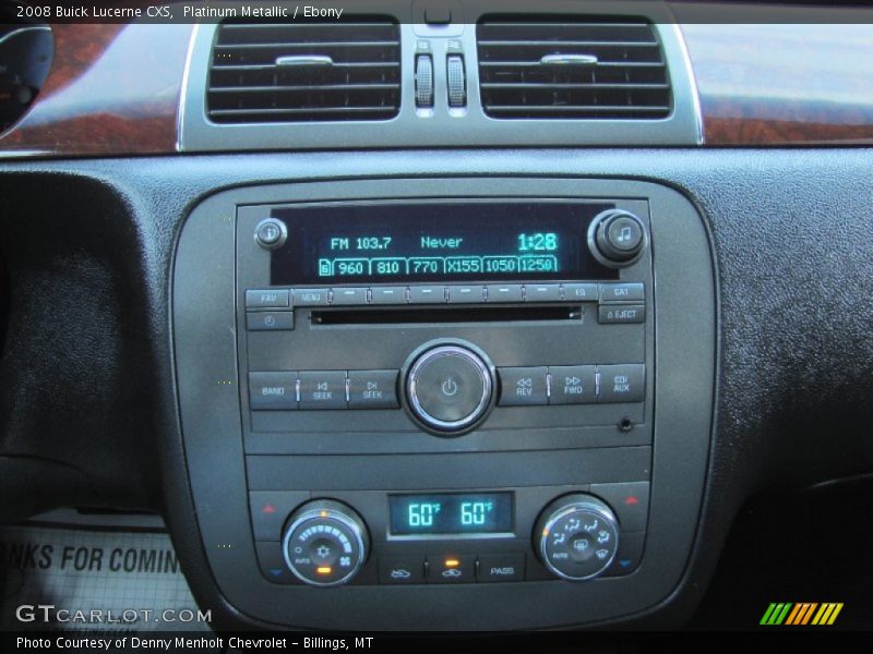 Platinum Metallic / Ebony 2008 Buick Lucerne CXS
