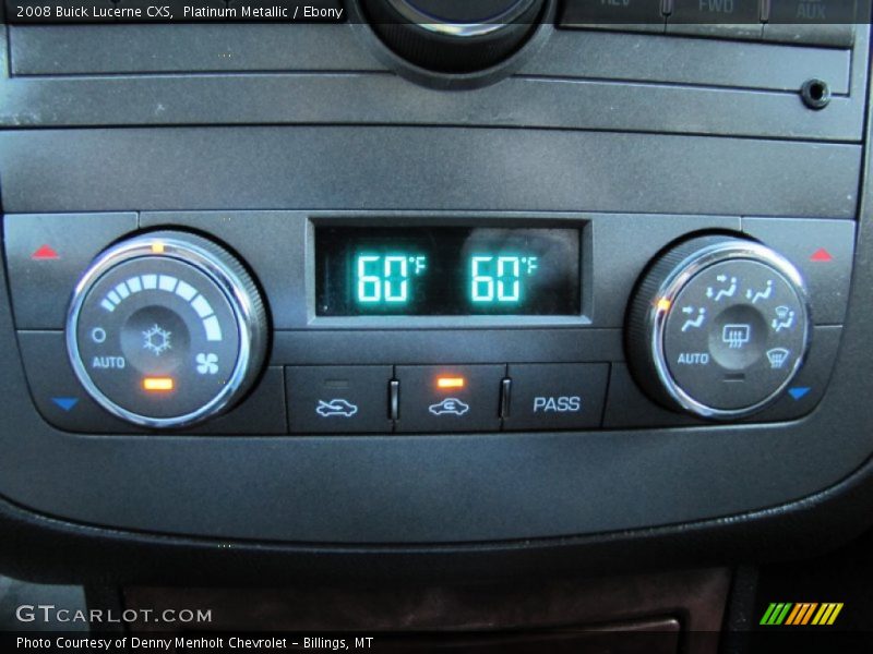 Platinum Metallic / Ebony 2008 Buick Lucerne CXS