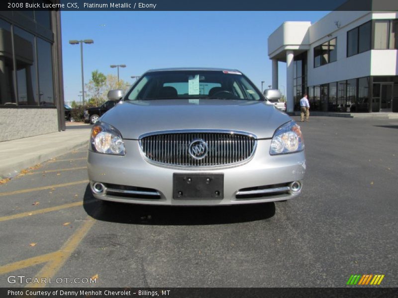 Platinum Metallic / Ebony 2008 Buick Lucerne CXS