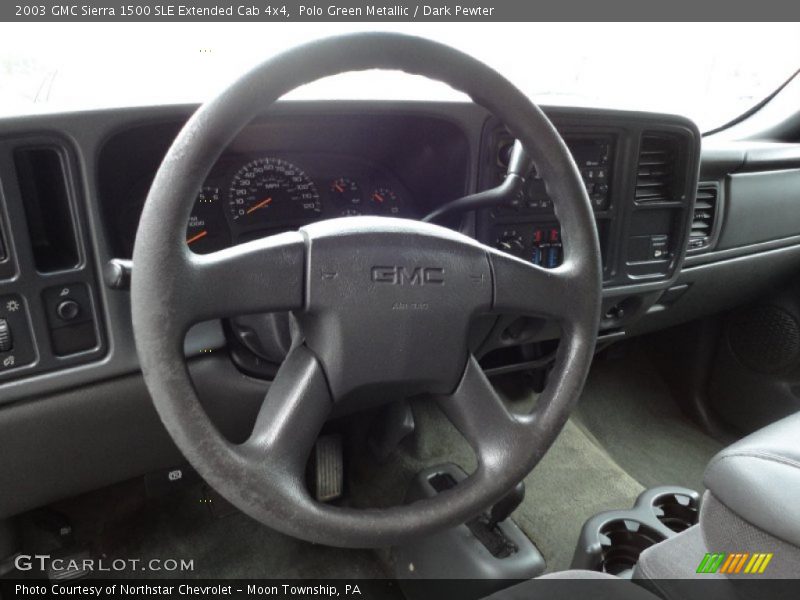  2003 Sierra 1500 SLE Extended Cab 4x4 Steering Wheel